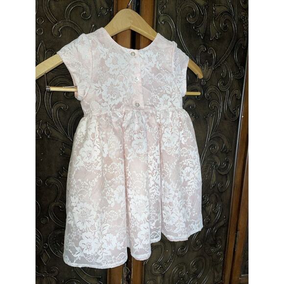 Mia and MiMi‎ Todler Girls Dress Pink With lace Size 3T - Picture 3 of 4